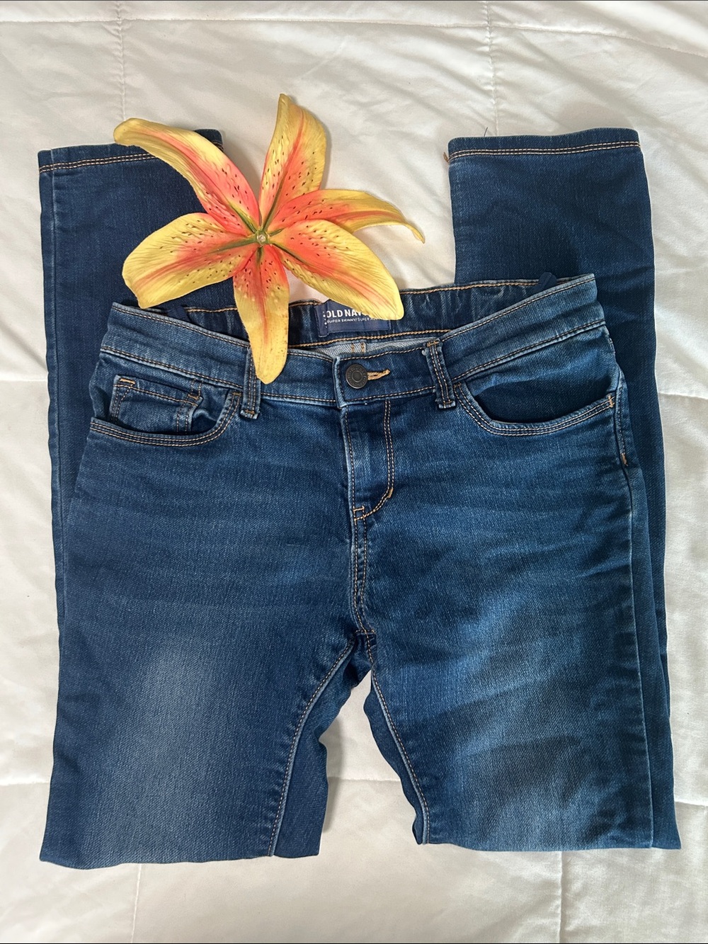 Girl’s Old Navy Women's Dark Blue Skinny Jeans